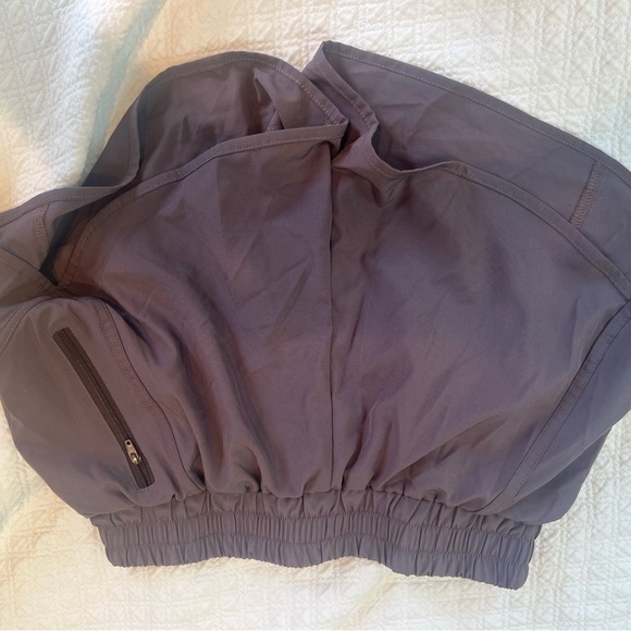 Three Pairs Bundle of Becca Size Small lined silky shorts with zip pocket. 💜🤎 - Picture 3 of 8